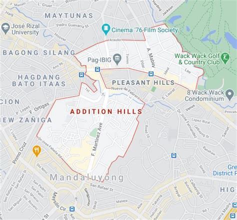 addition hills mandaluyong zip code|Barangay Addition Hills .